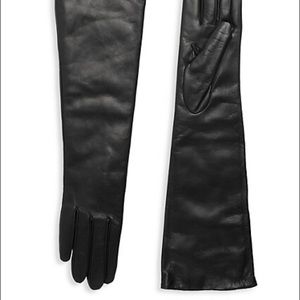 Vegan leather gloves